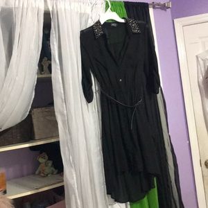 Plain black dress size XS